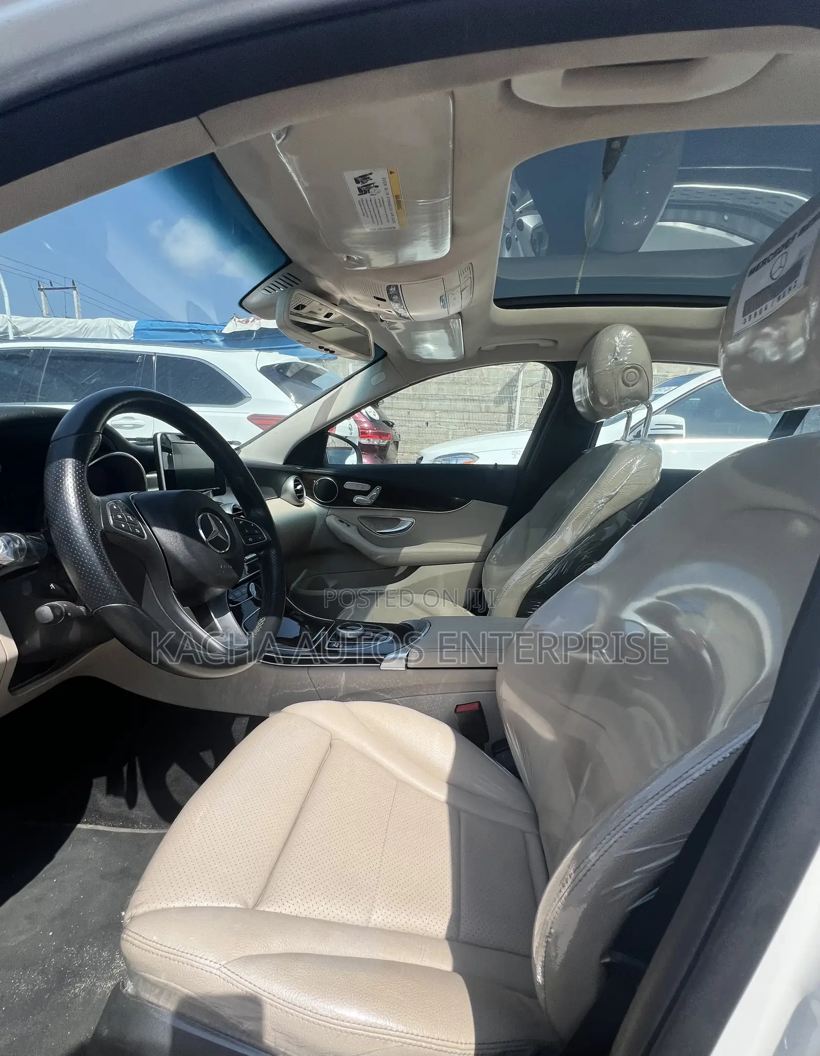 Mercedes-Benz C300 2017 White
