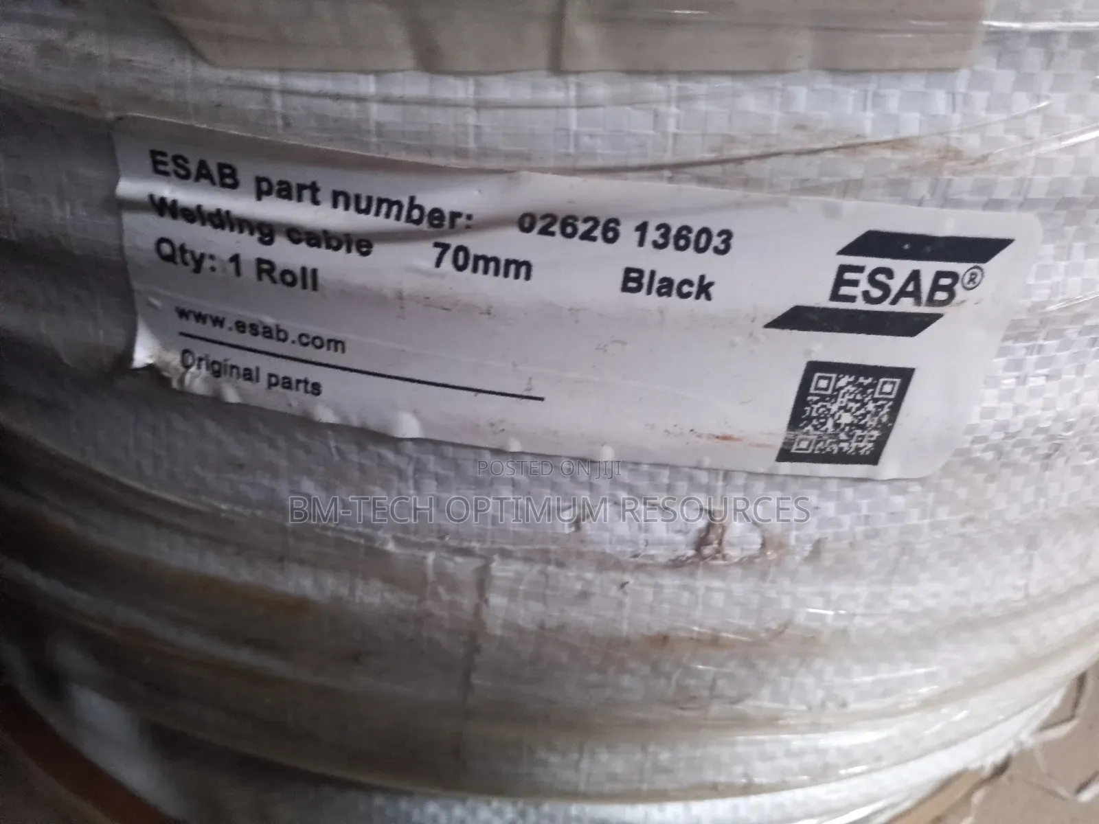 Pure Copper Esab Welding Cable 70mm