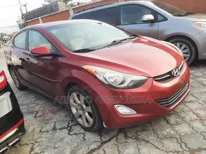Hyundai Elantra Limited 2012 Red
