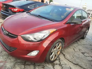 Hyundai Elantra Limited 2012 Red