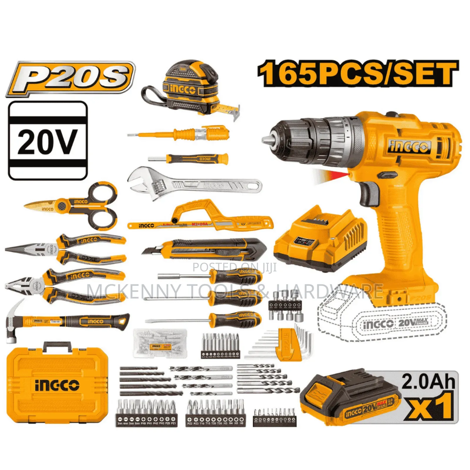 INGCO QUALITY 165 PCS Tools Set