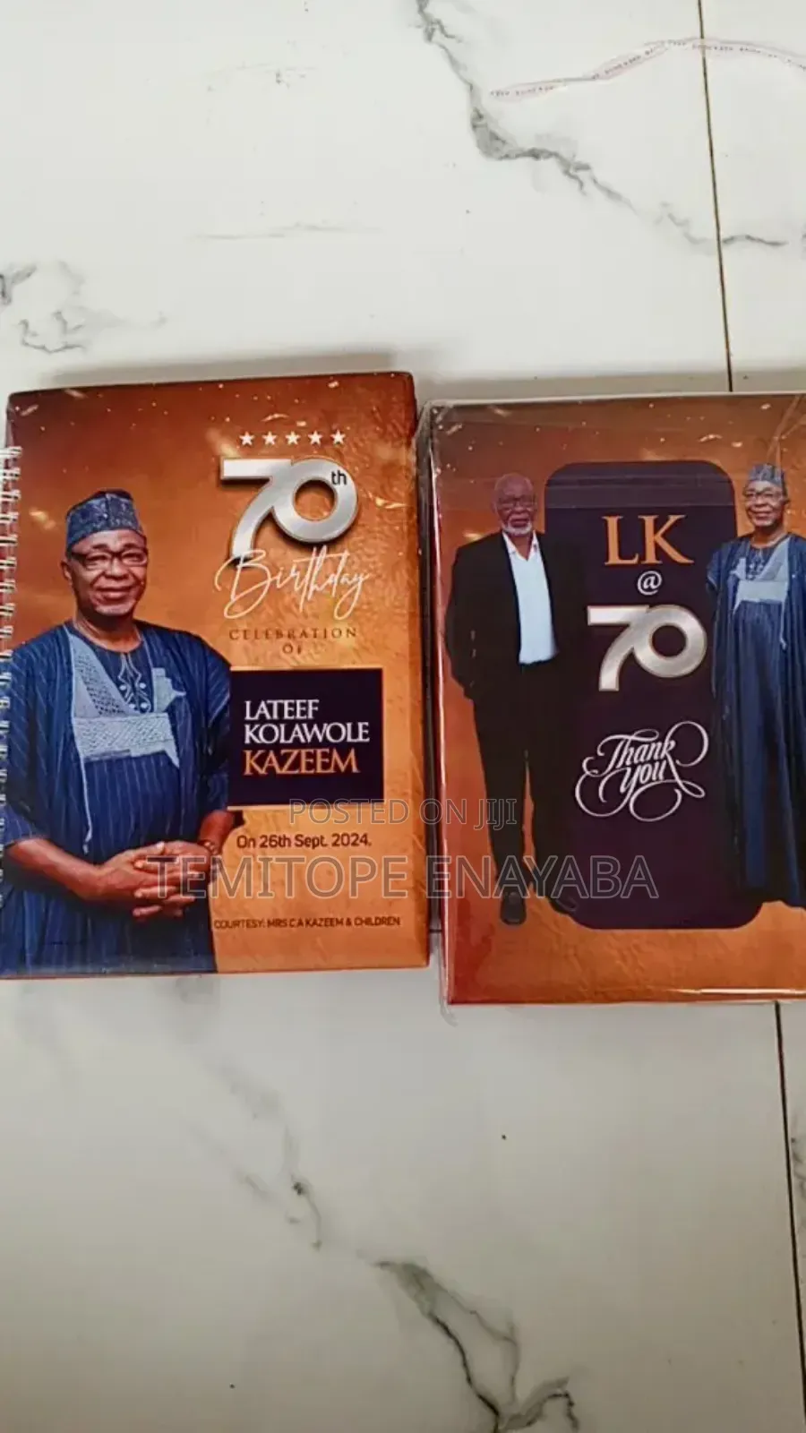 Diary and Jotters