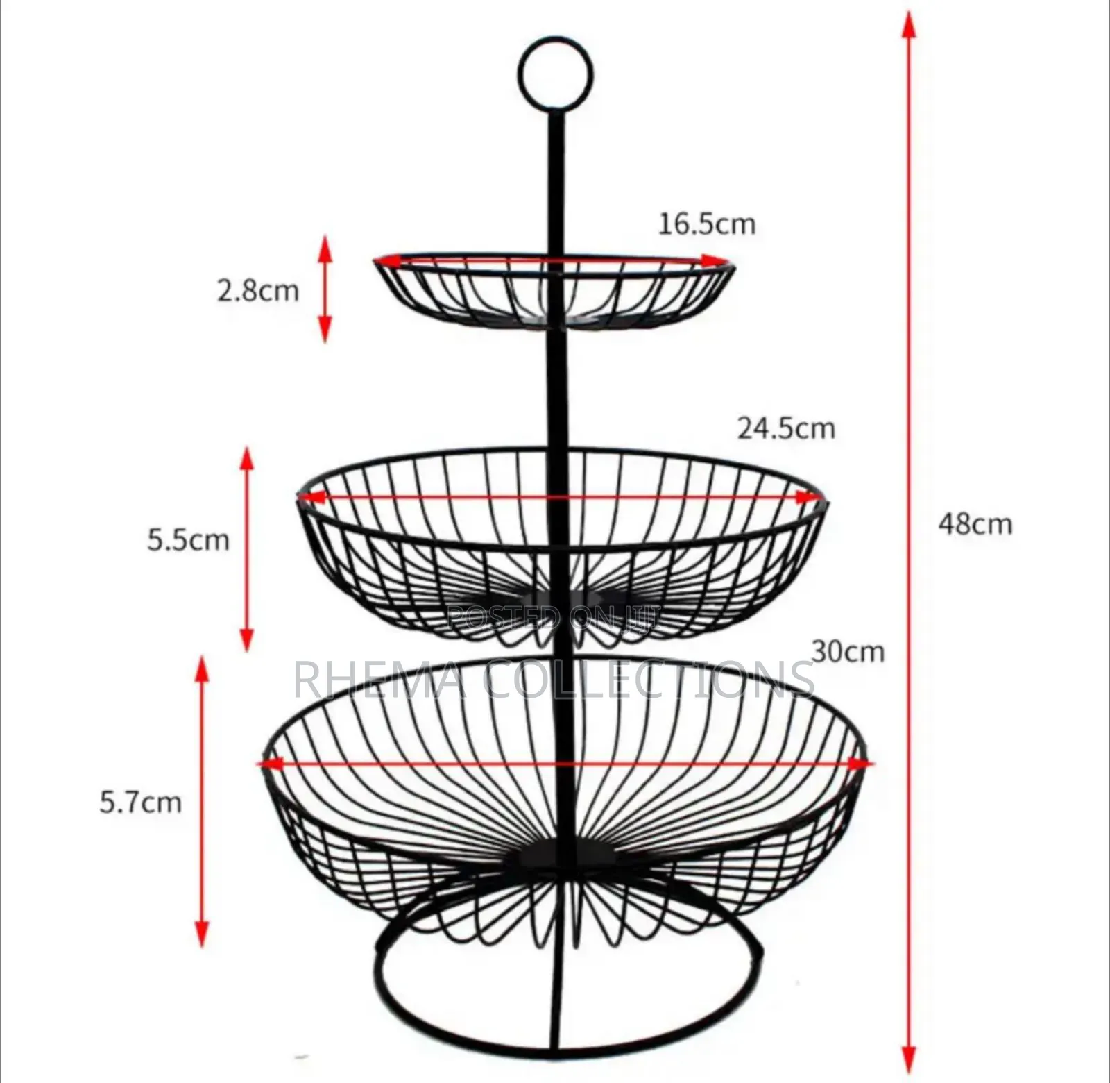 3 Tier Multifunctional Storage Rack/Organizer