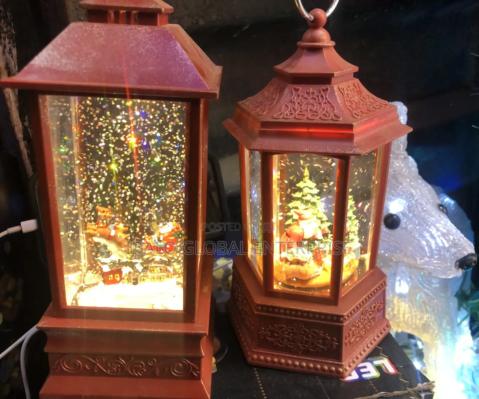 Fancy Christmas Lamp