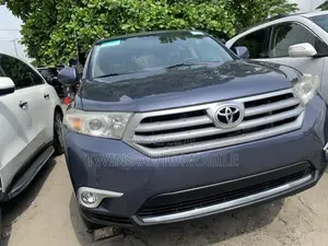 Toyota Highlander Limited 2012 Blue