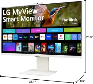 32-Inch Full HD IPS Myview Smart Monitor With Webos And