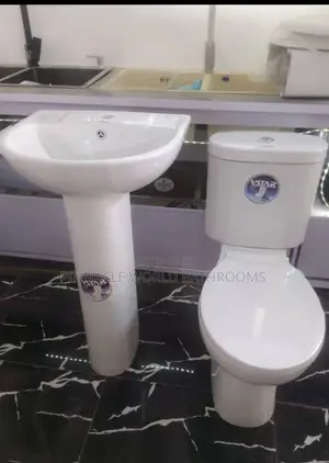 Vista White Complete WC Set 0087