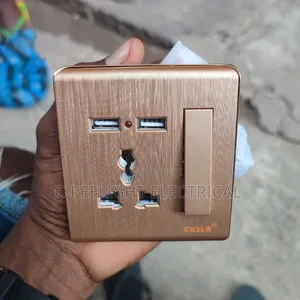 Single Socket With USB