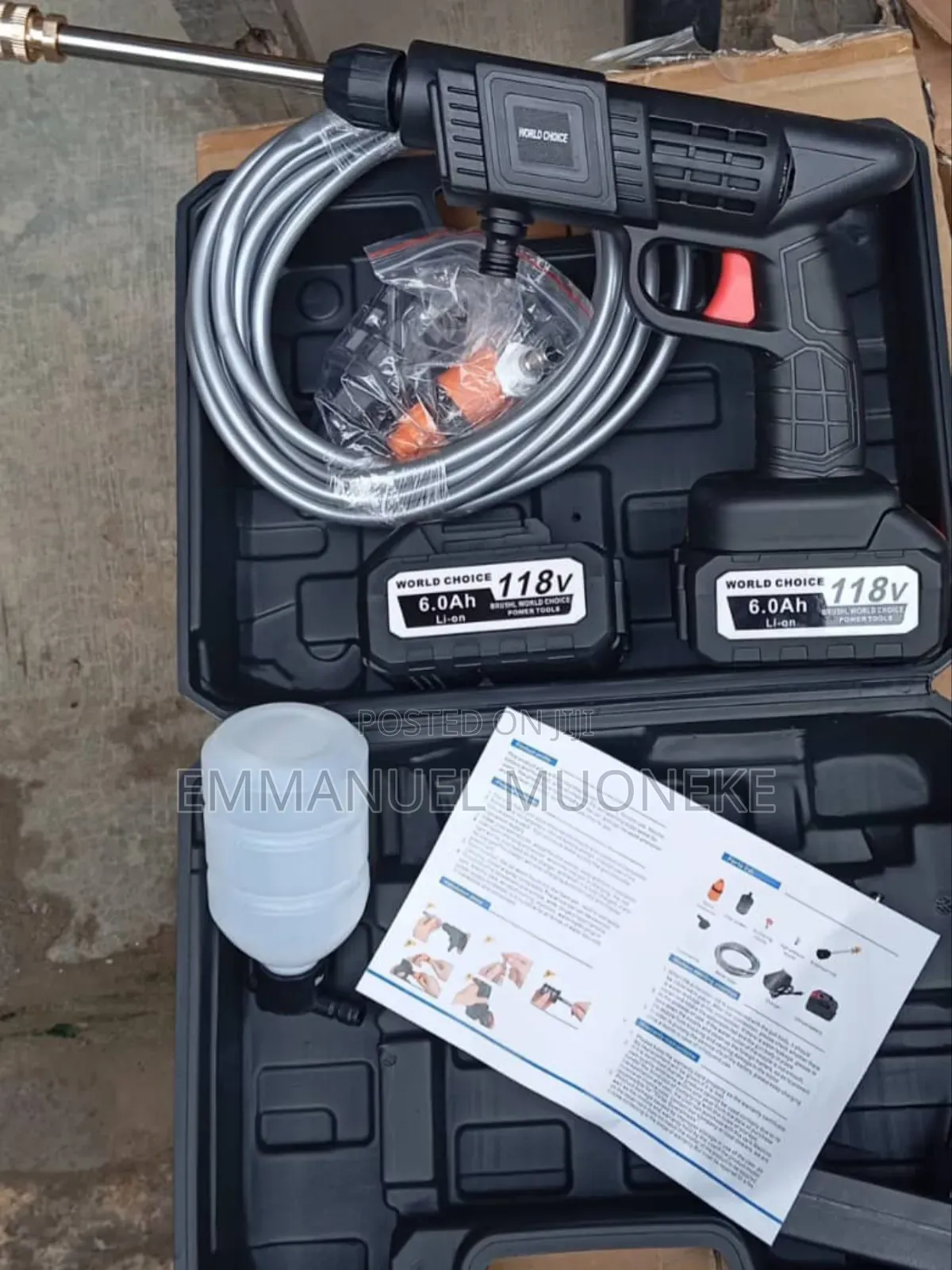 Original Battery Pressure Washer