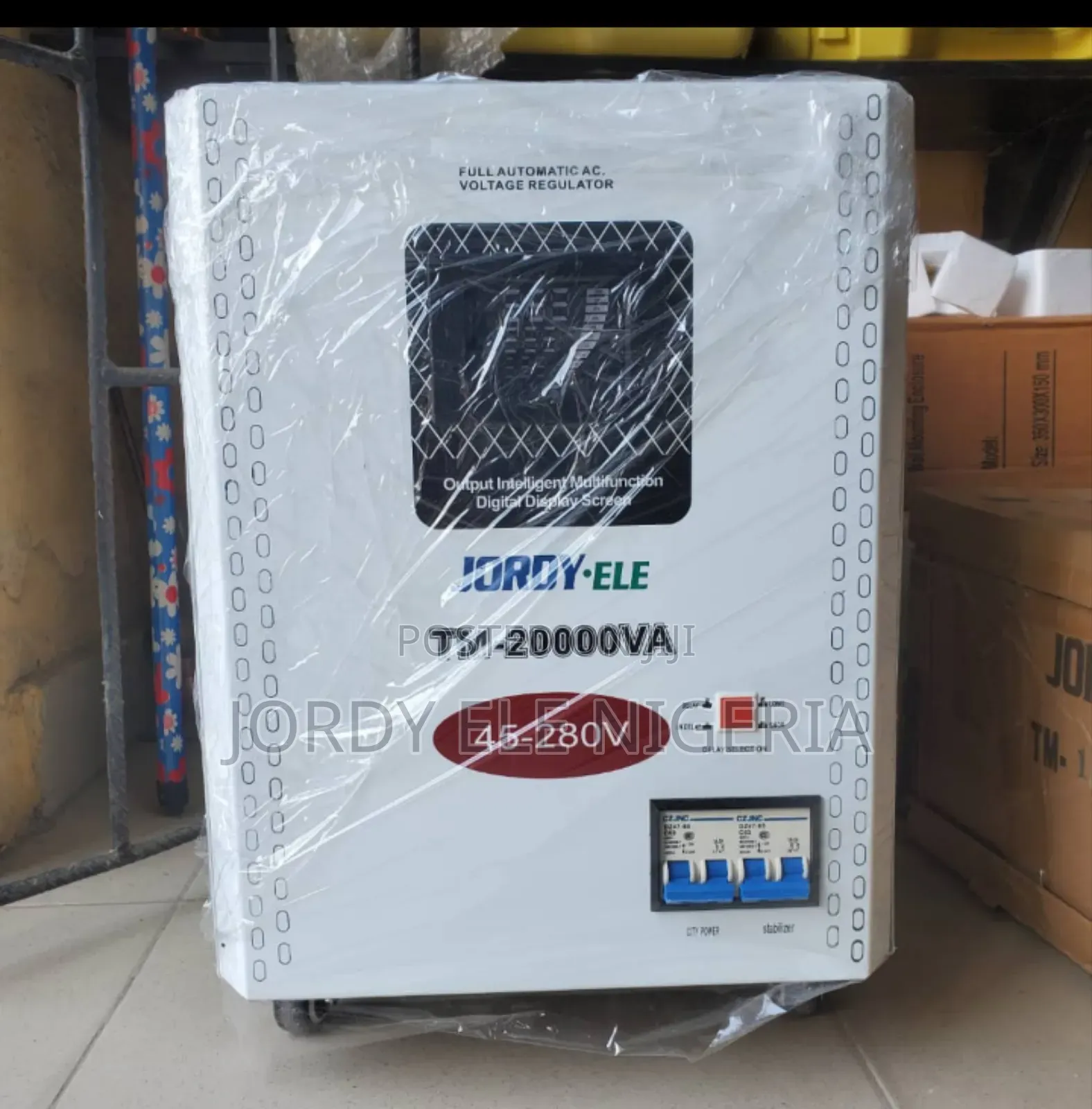 20kva Relay Stabilizer or Automatic Voltage Regulator