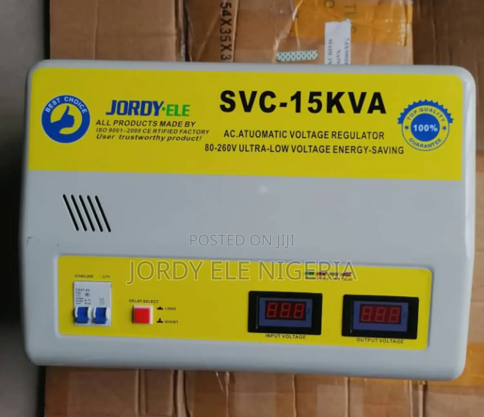 15kva Avr Stabilizer With Double Servo Motor