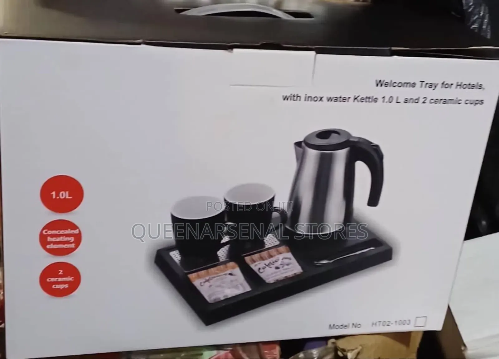 Electric Kettle Tray Set