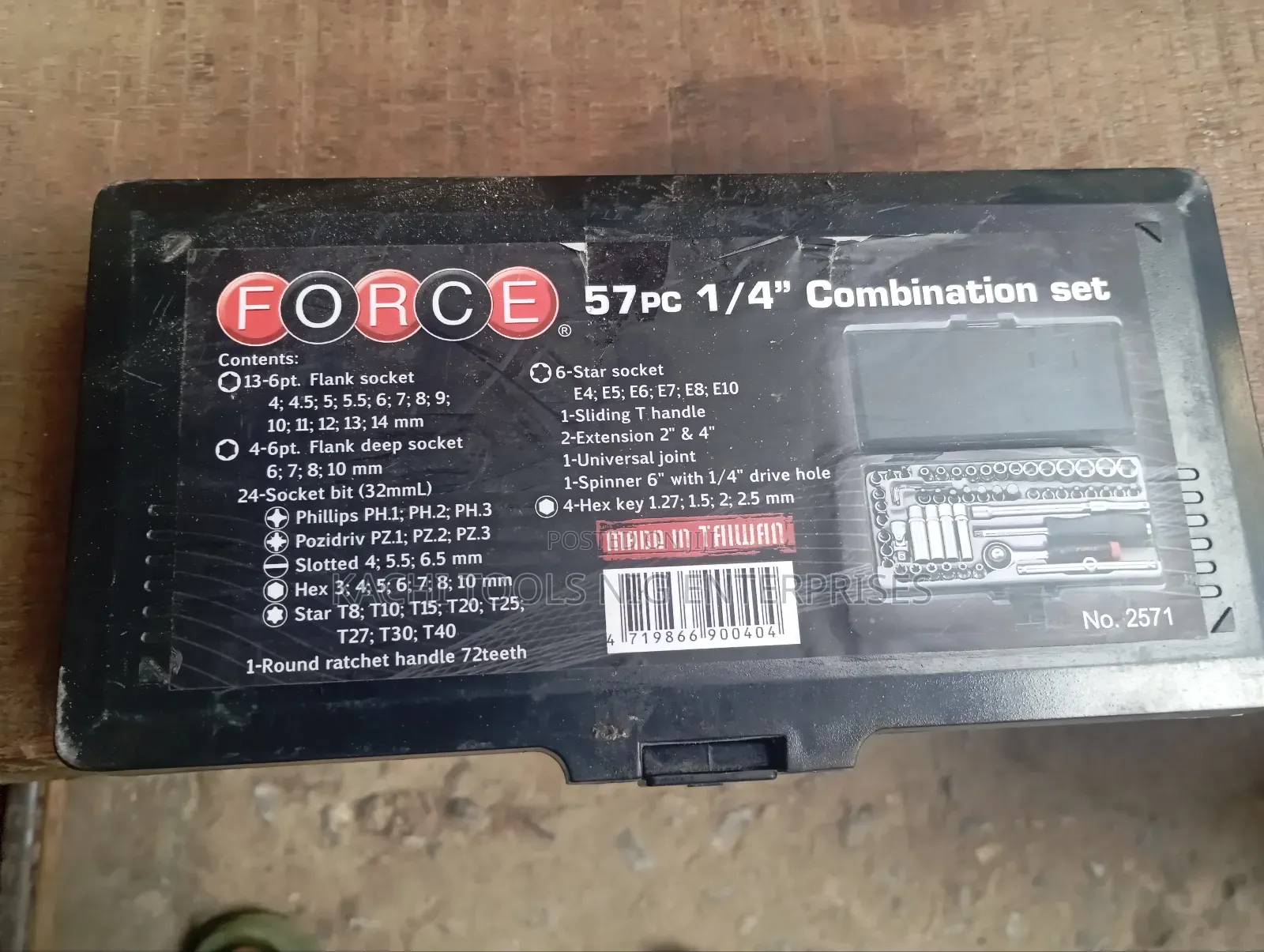 1/4 Force Socket Set