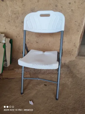 Foldable Metal Leg Plastic Chair