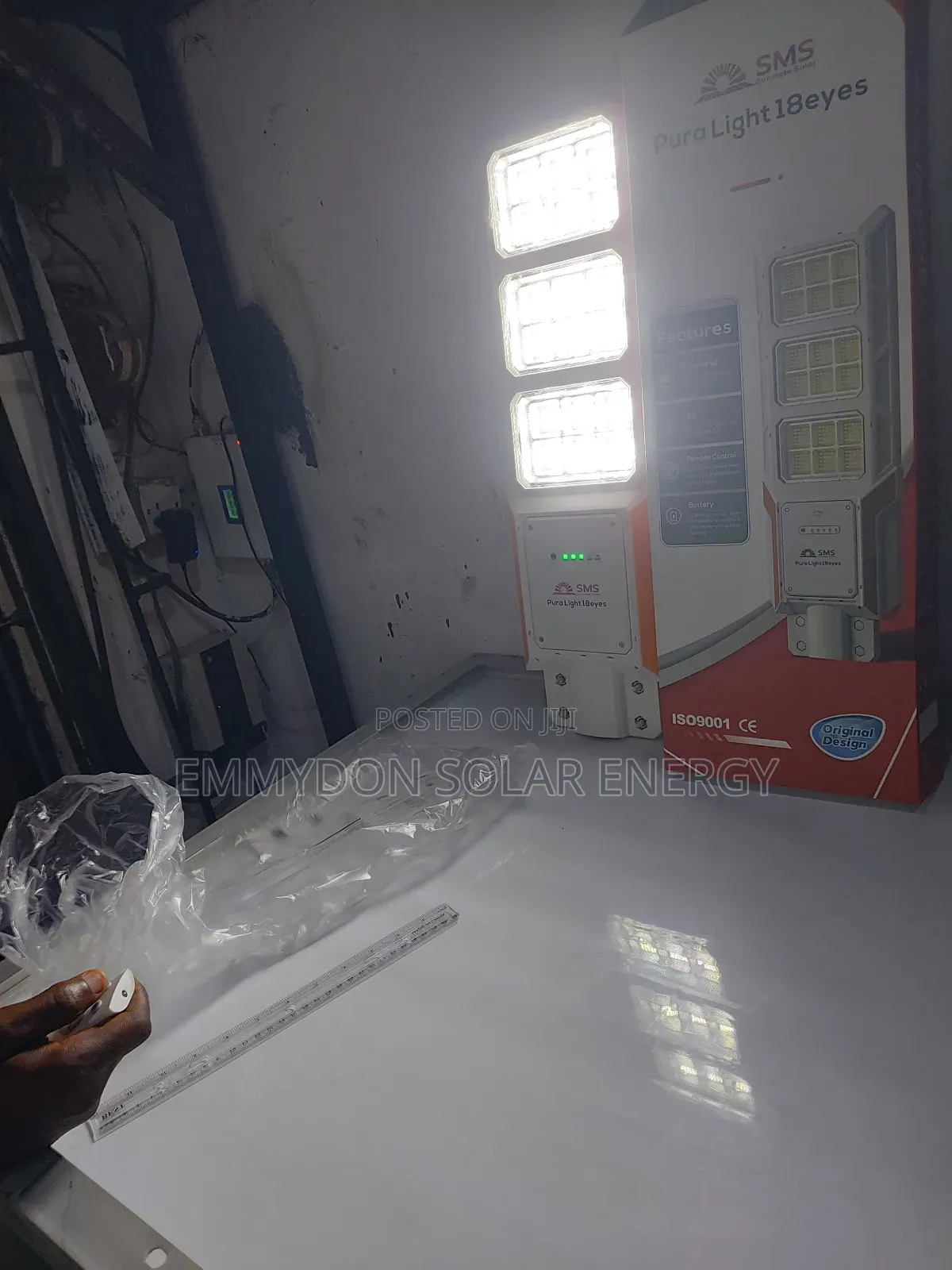 SMS Solar Flood Light 1000watt 18 Eyes