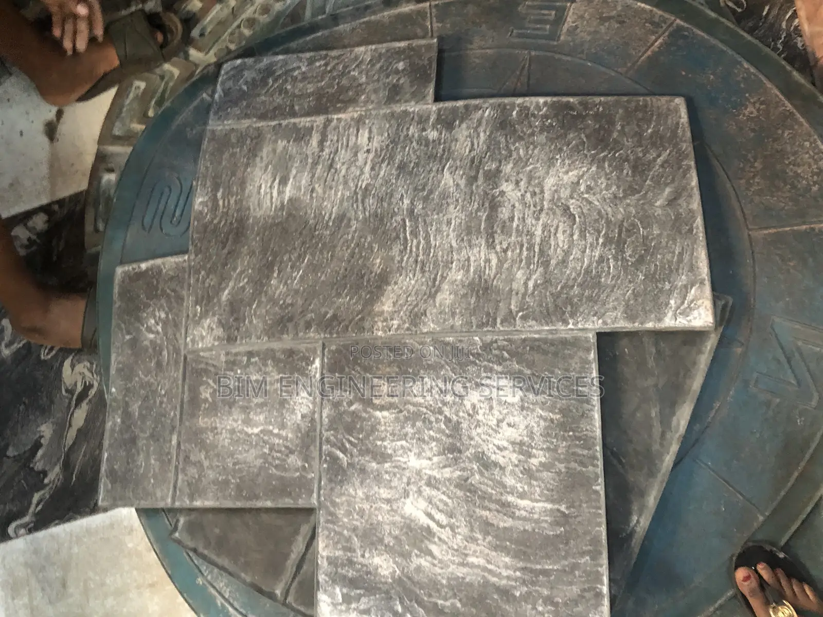 Big Ashlar Slate Mould