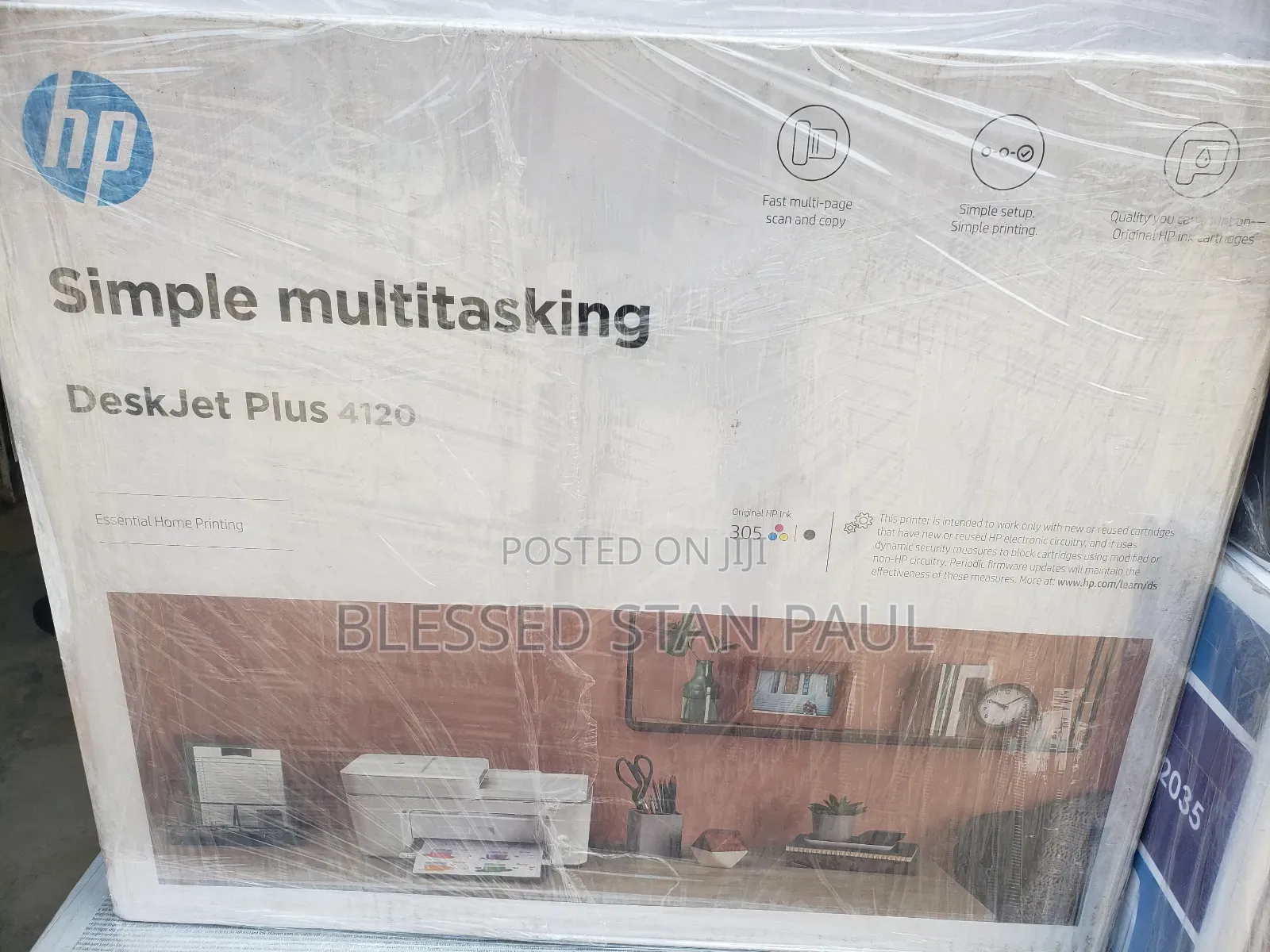 Hp Deskjet Plus Printer 4120
