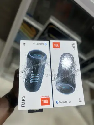 JBL Flip 6 Portable Waterproof Bluetooth Speaker (Blue)