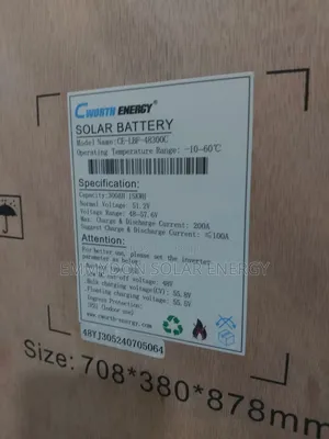 Cworth 15kwh 51.2v Lithium Iron Battery