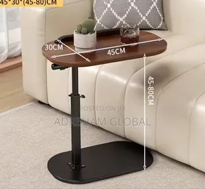 Adjustable Living Room/Bedroom Table With Stopper