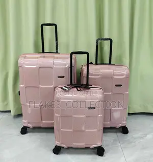 Photo - Set of 3 Polypropylene Rubber Luggage Box