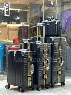 Set of 4 Aluminum Hardshell Luggage Box