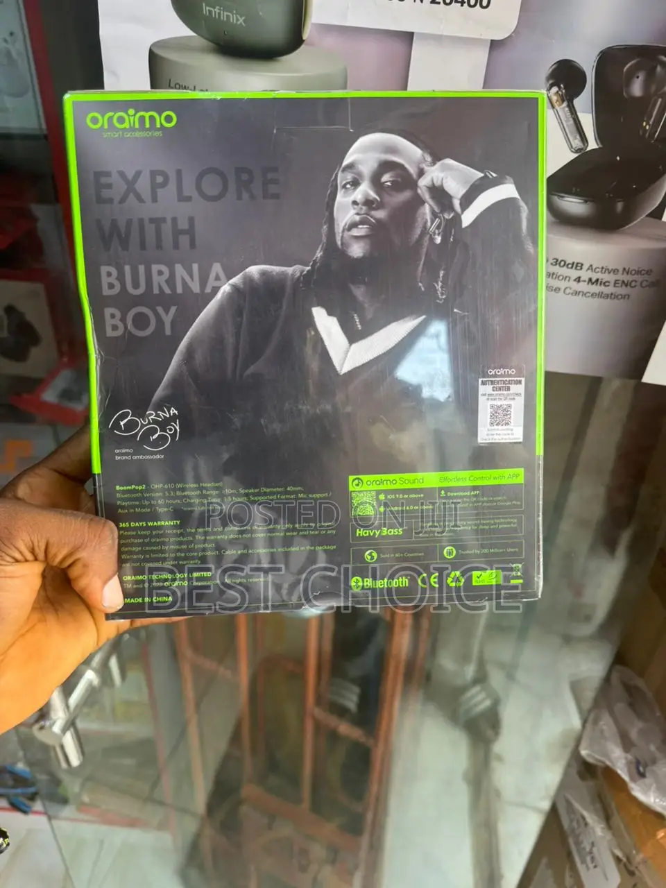 Oraimo Boom Pop 2 Headphone