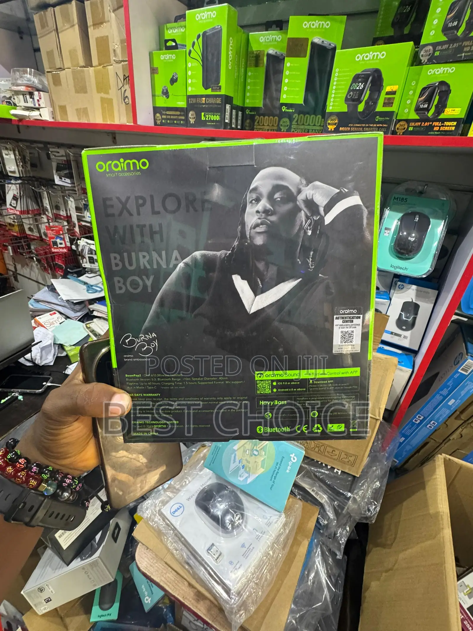 Oraimo Boom Pop 2 Headphone