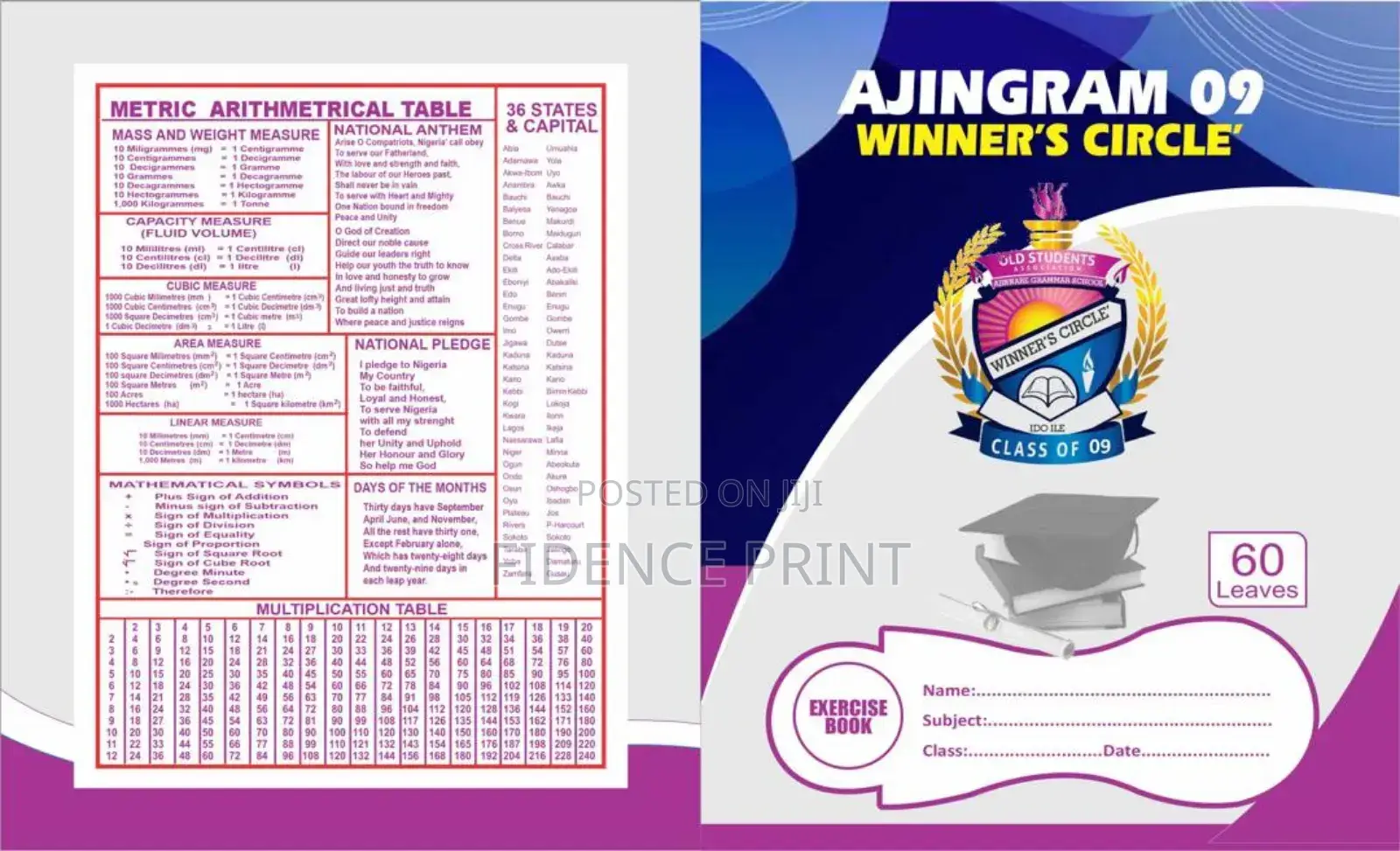 We Print Customize Exercise Books For School,Organizations