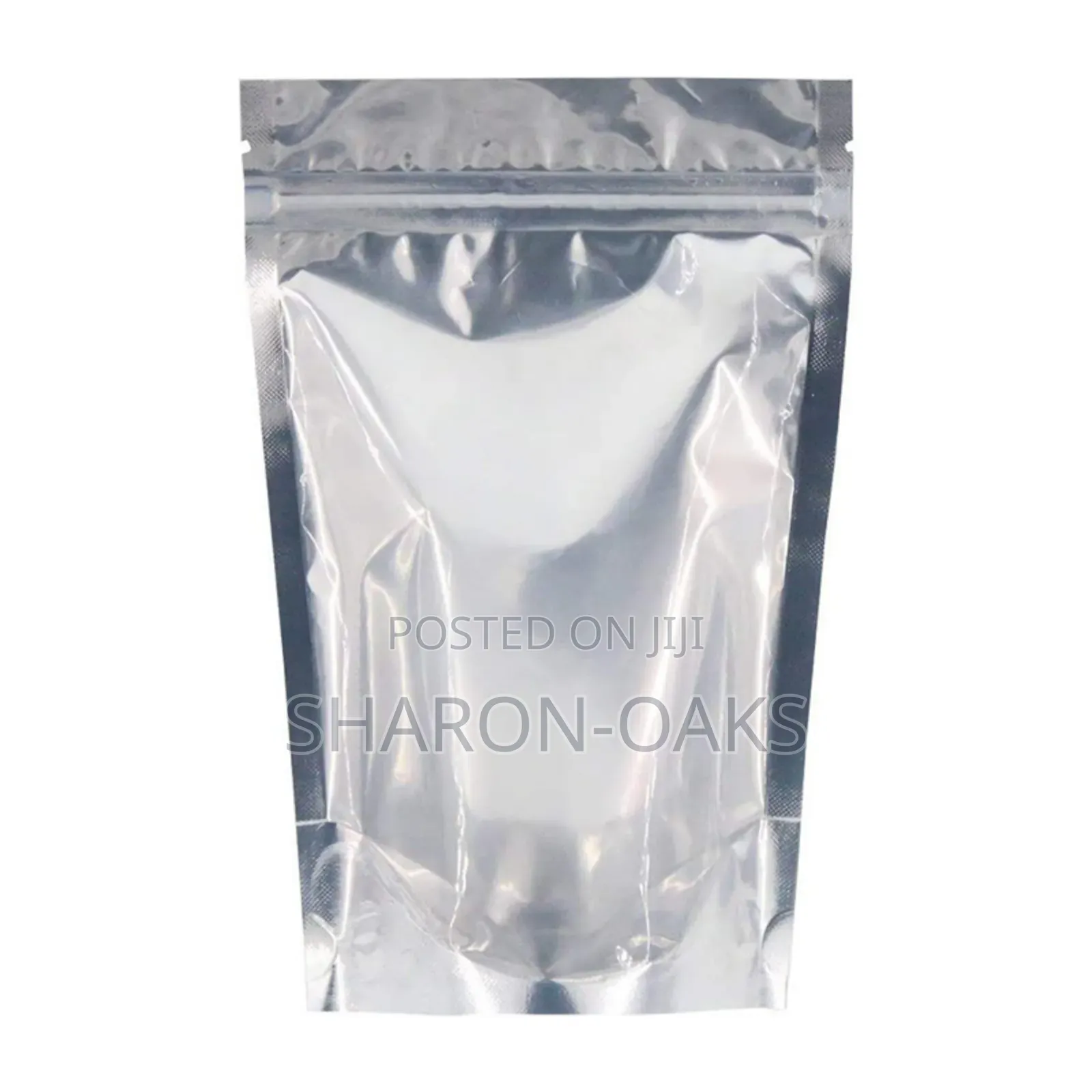 20 X 30cm Silver Transparent Front Pouch