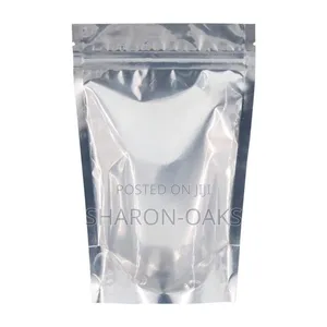20 X 30cm Silver Transparent Front Pouch