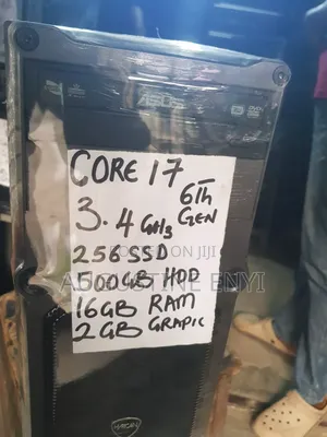 Desktop Computer Asus 16GB Intel Core I7 HDD+SSD 256GB
