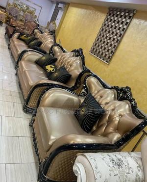 7seater Imported Royal Leather Sofa Chair Special Quality
