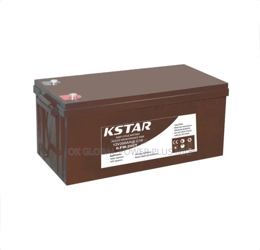 Kstar 200ah/12v SMF Battery