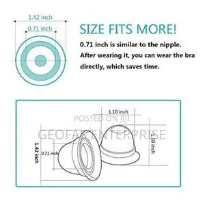 Nipple Corrector Shield Flat Inverted Shy Breast Nipples 2pc