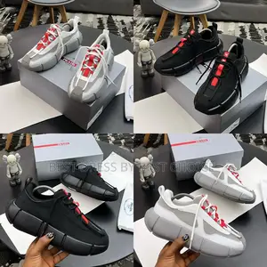 New PRADA Chunky Sole Lace-Up Sneakers Now Available