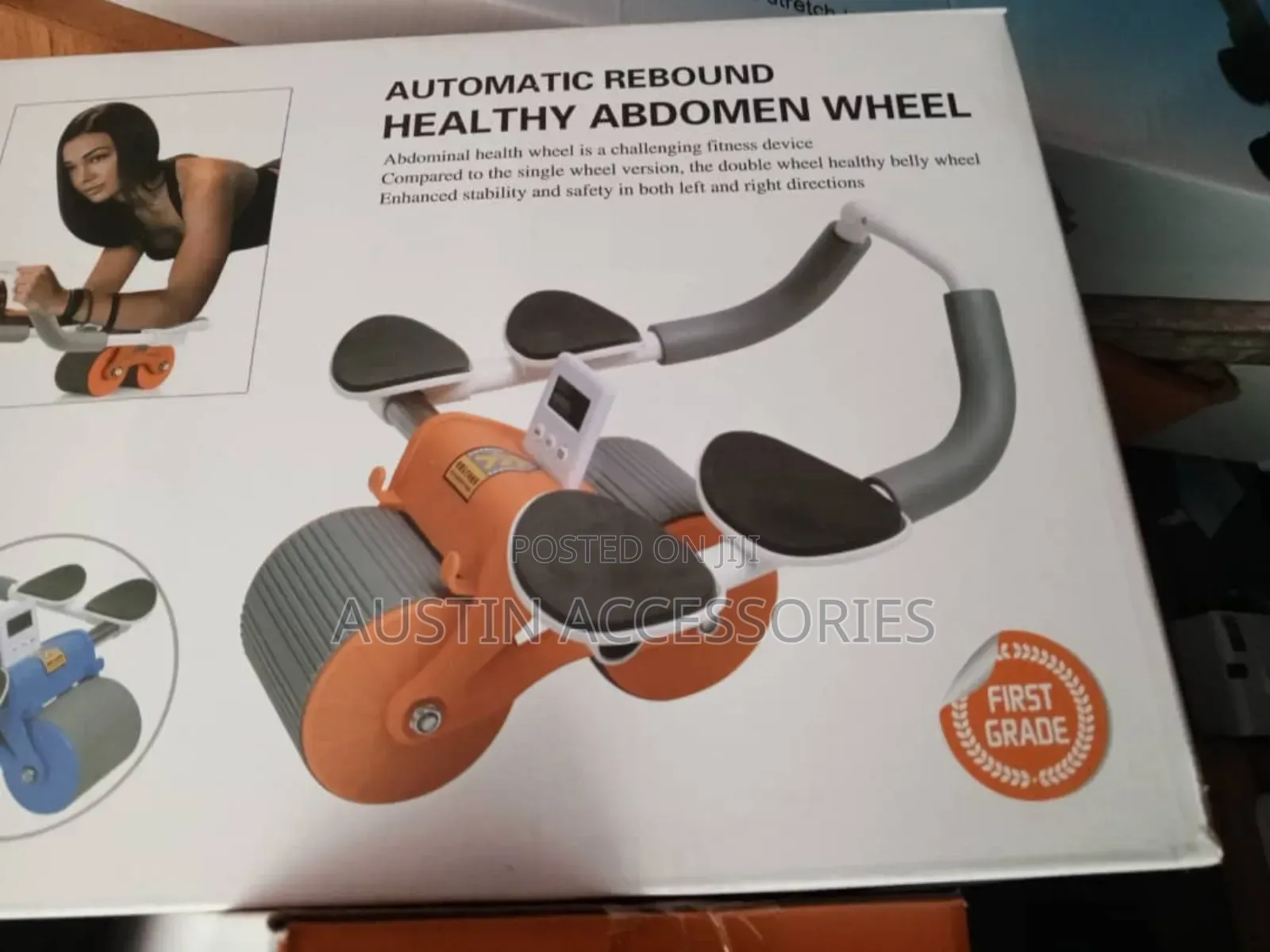 Automatic Rebound Healthy Abdominal Wheel