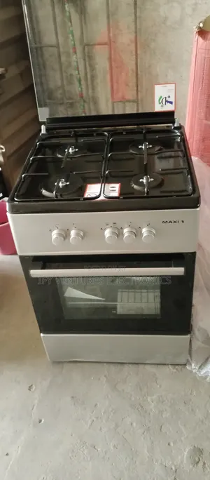 60*60cm Maxi 4 Burner Gas Cooker, Inox Color