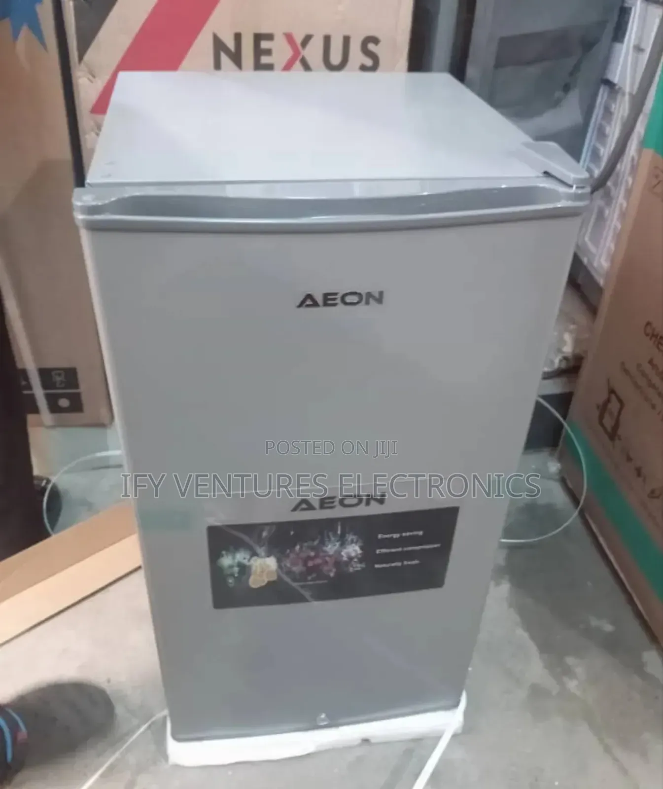 Aeon 90liters Table Top Refrigerator, Silver Color