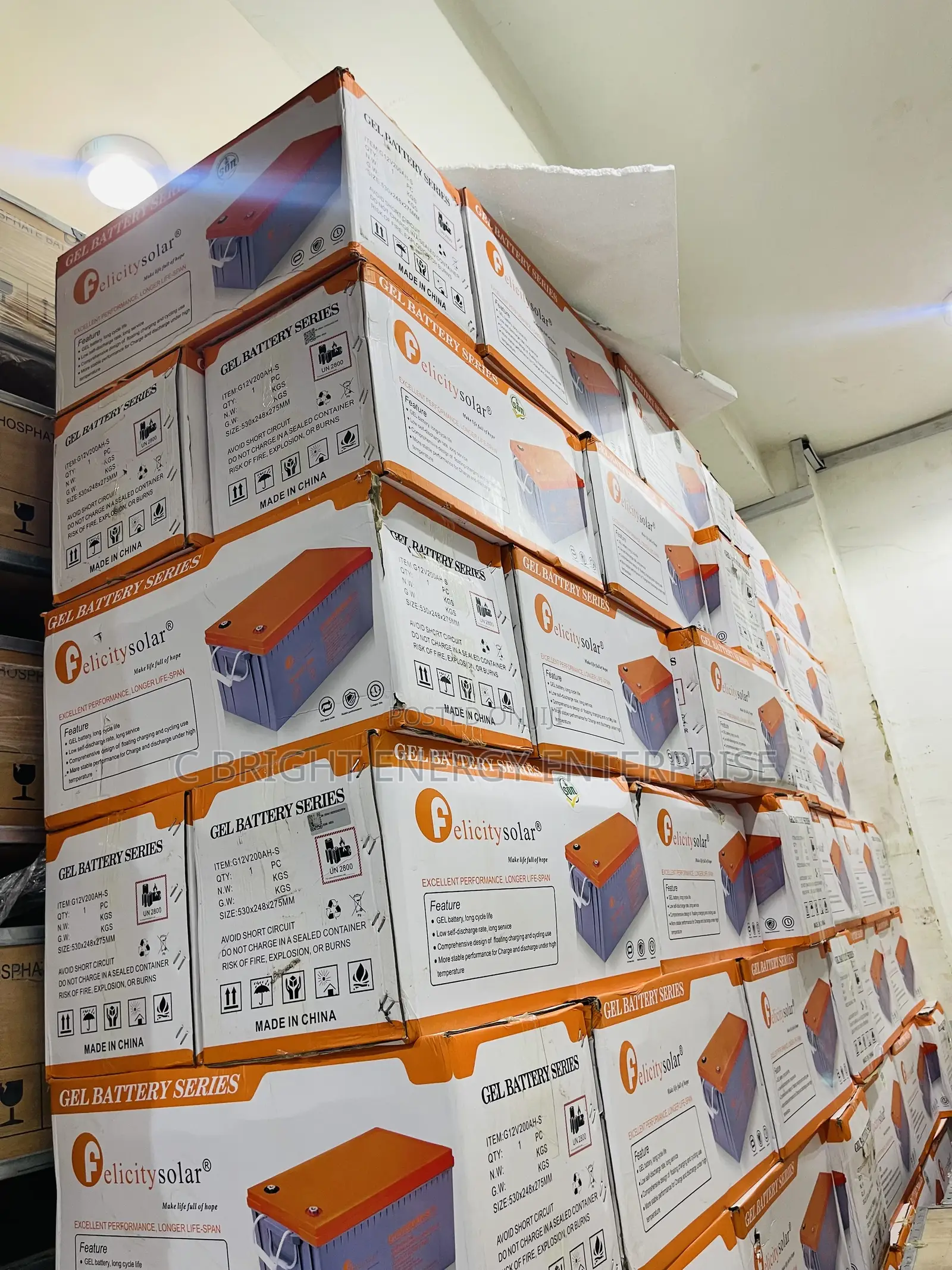 200Ah Felicity Dry Cell Battery