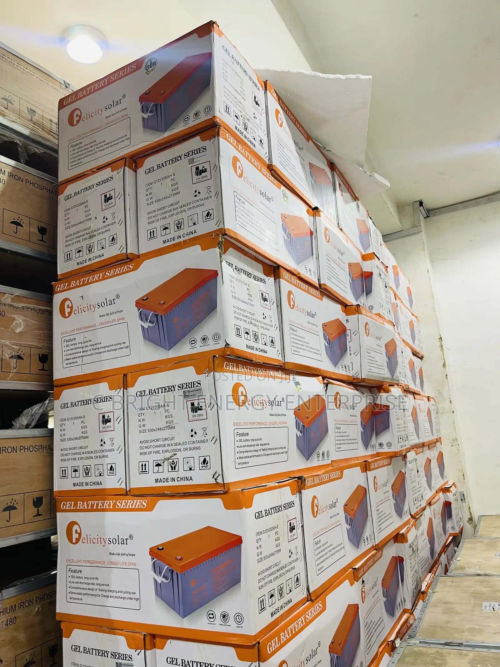 200Ah Felicity Dry Cell Battery