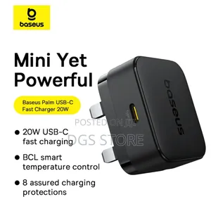 Baseus Palm Fast Charger 20w 1c Type C