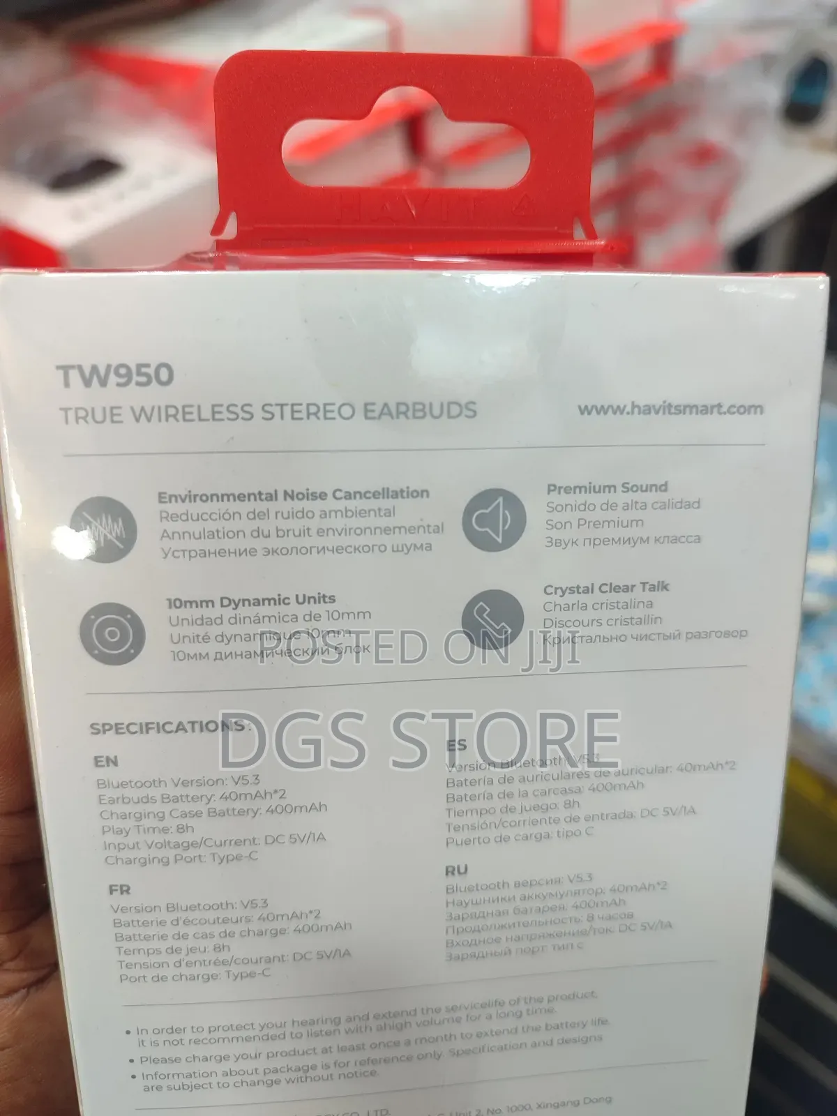 Havit Tw950 Bluetooth Earbuds