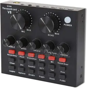 Professional V8 Live Soundcard
