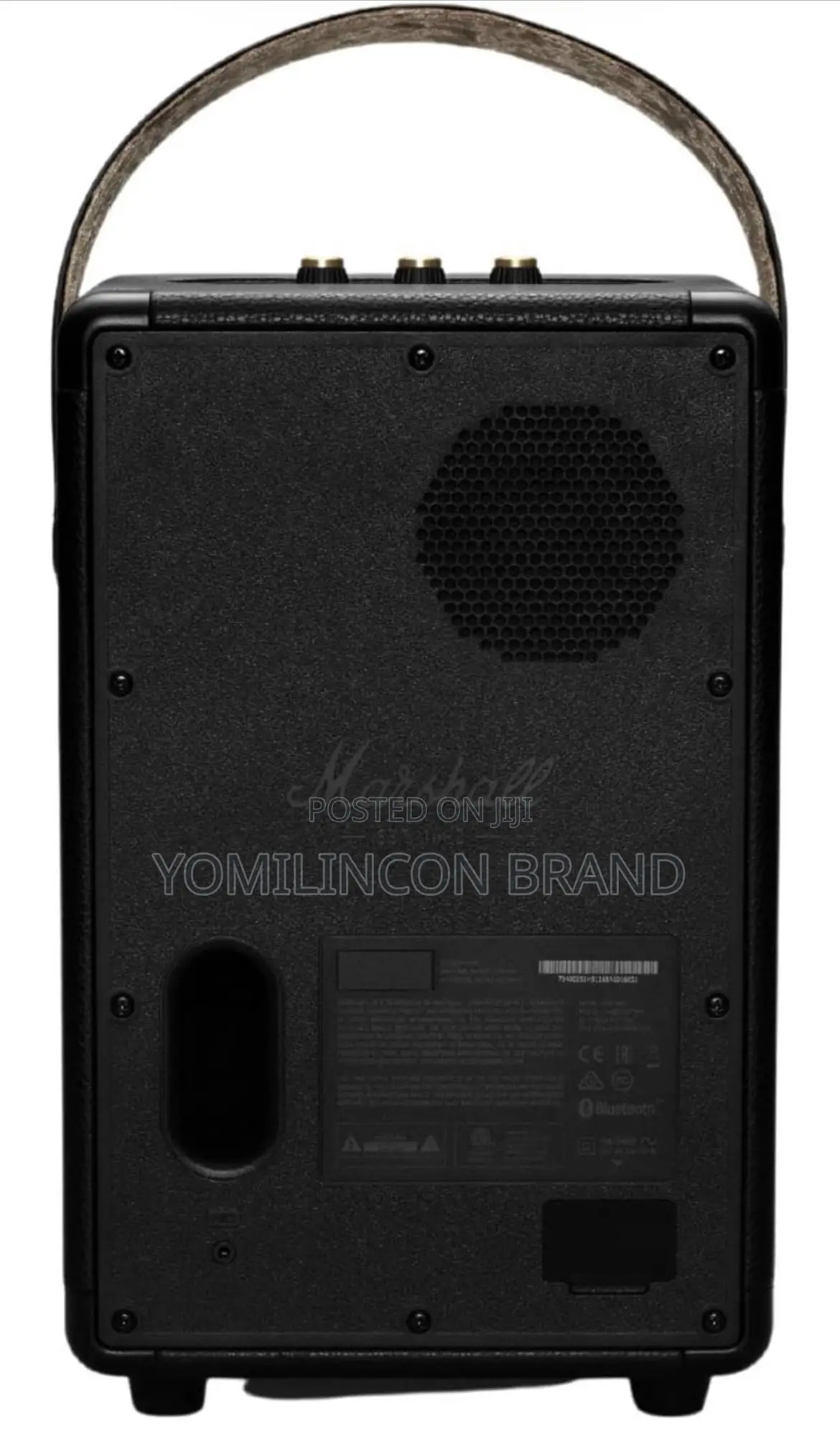 Marshall Tufton Portable Bluetooth Speaker, Black