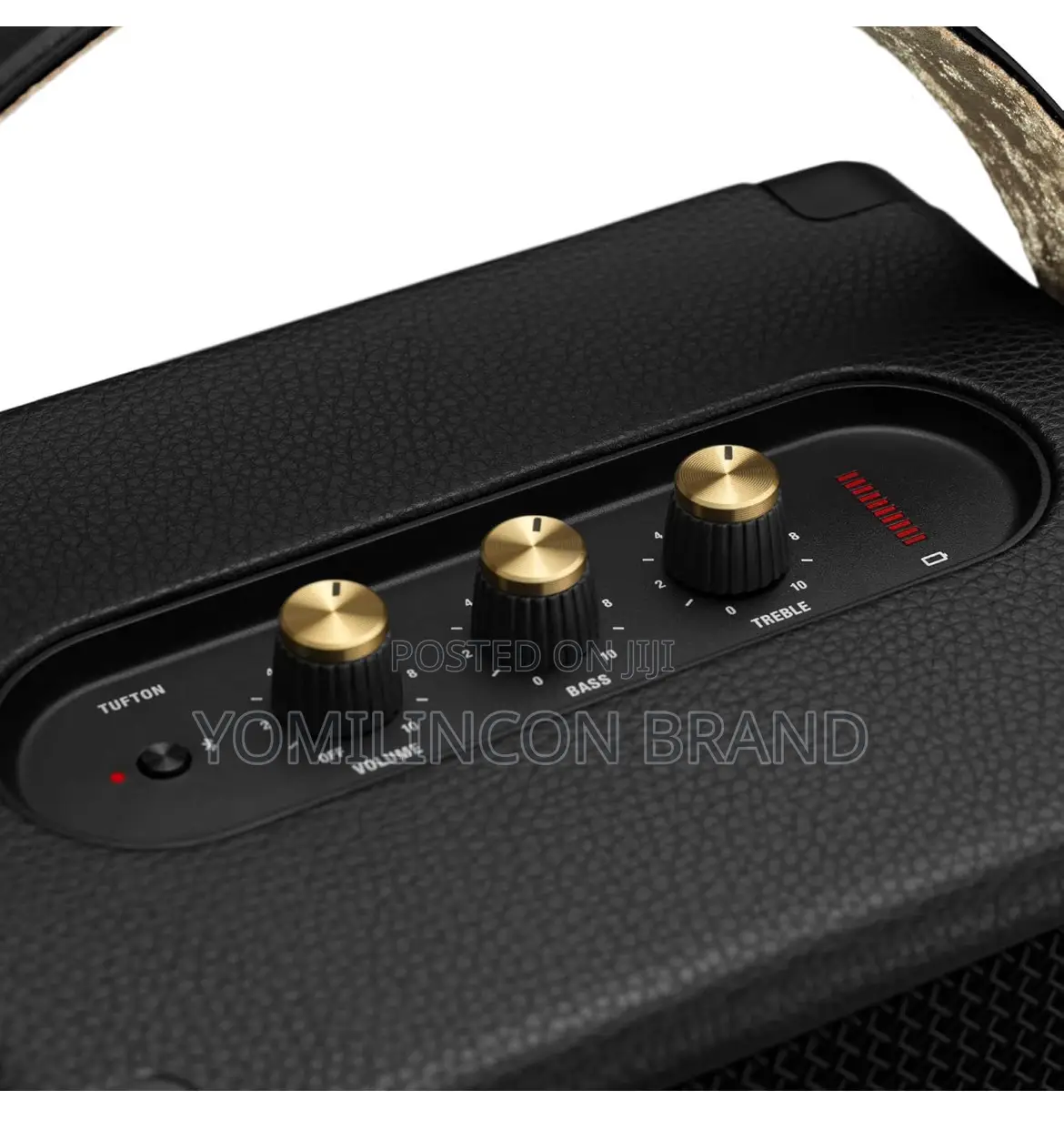 Marshall Tufton Portable Bluetooth Speaker, Black
