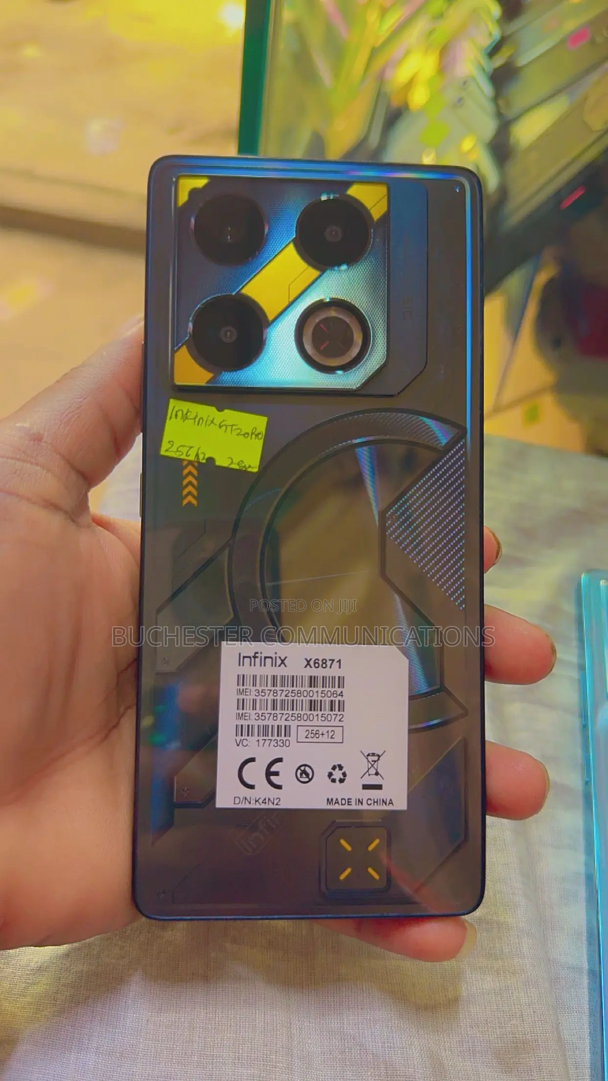 Infinix GT 20 Pro 12 GB Black