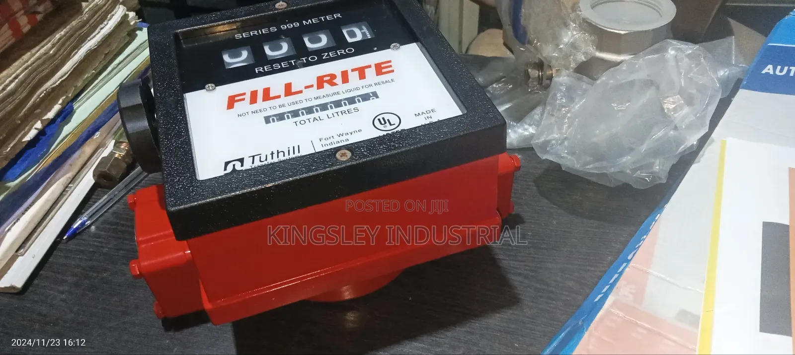 Fill Rite Mechanicalhigh Flowmeter Heavy-Duty9011mp11⁄2inchs