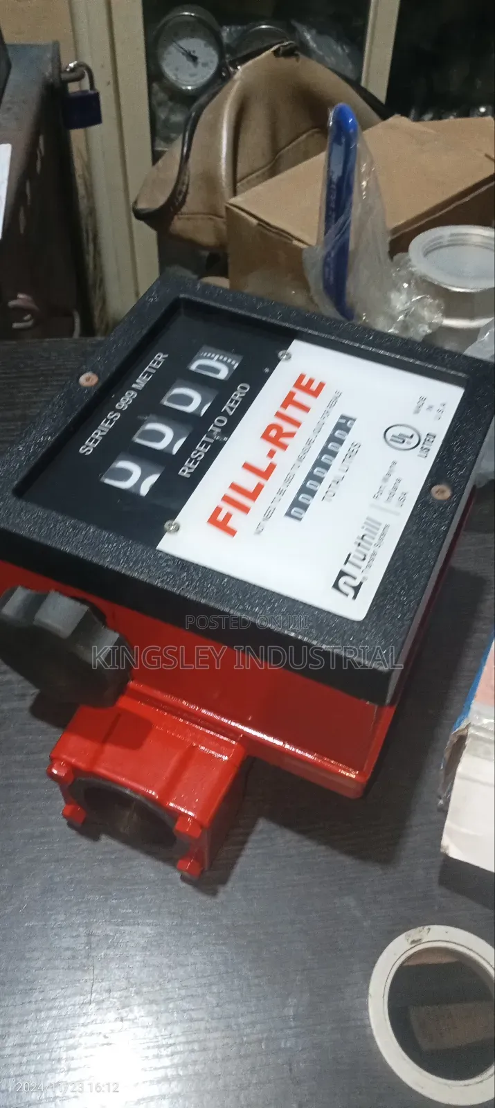Fill Rite Mechanicalhigh Flowmeter Heavy-Duty9011mp11⁄2inchs