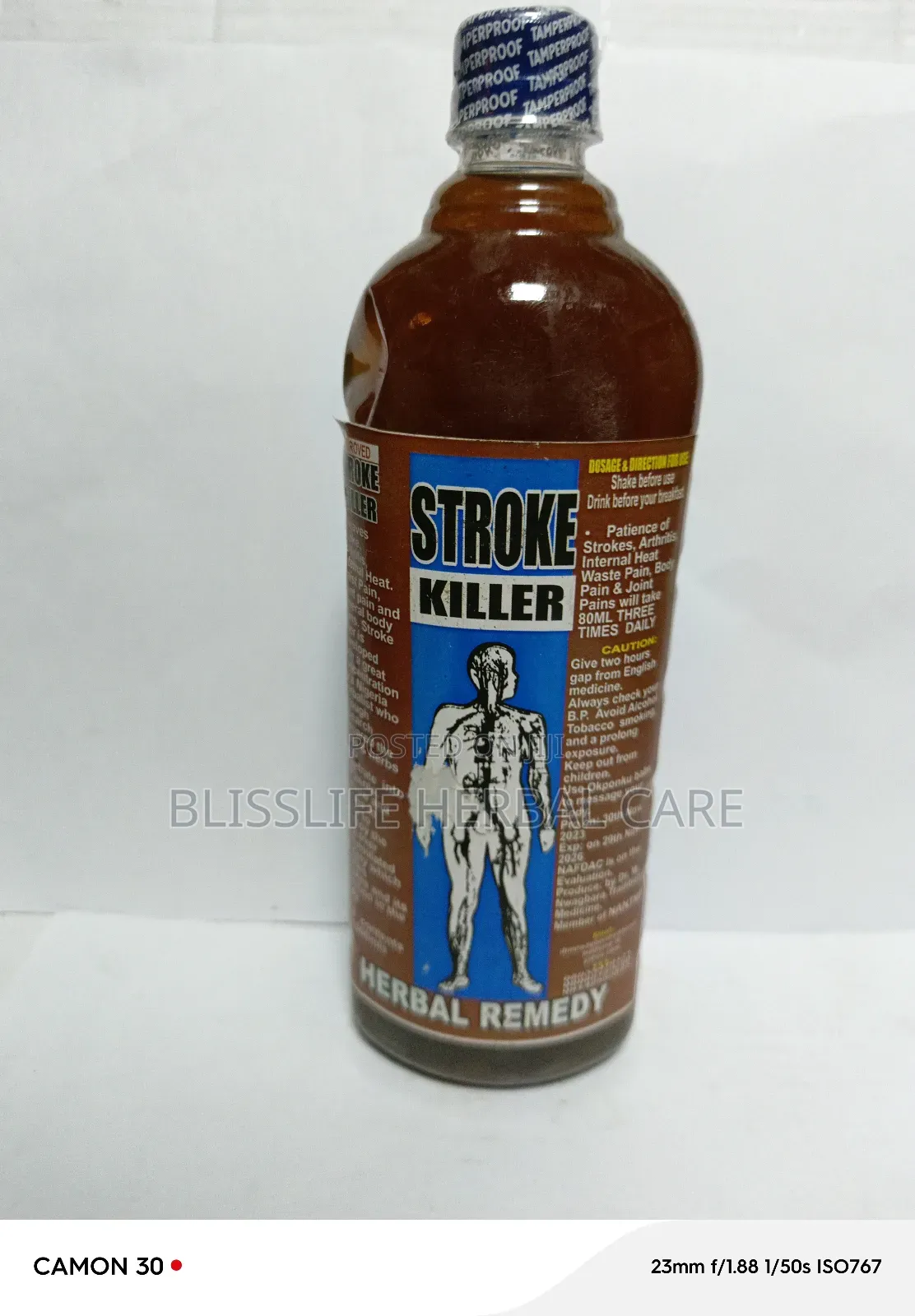 Stroke Killer Herbal Liquid Ekwesi